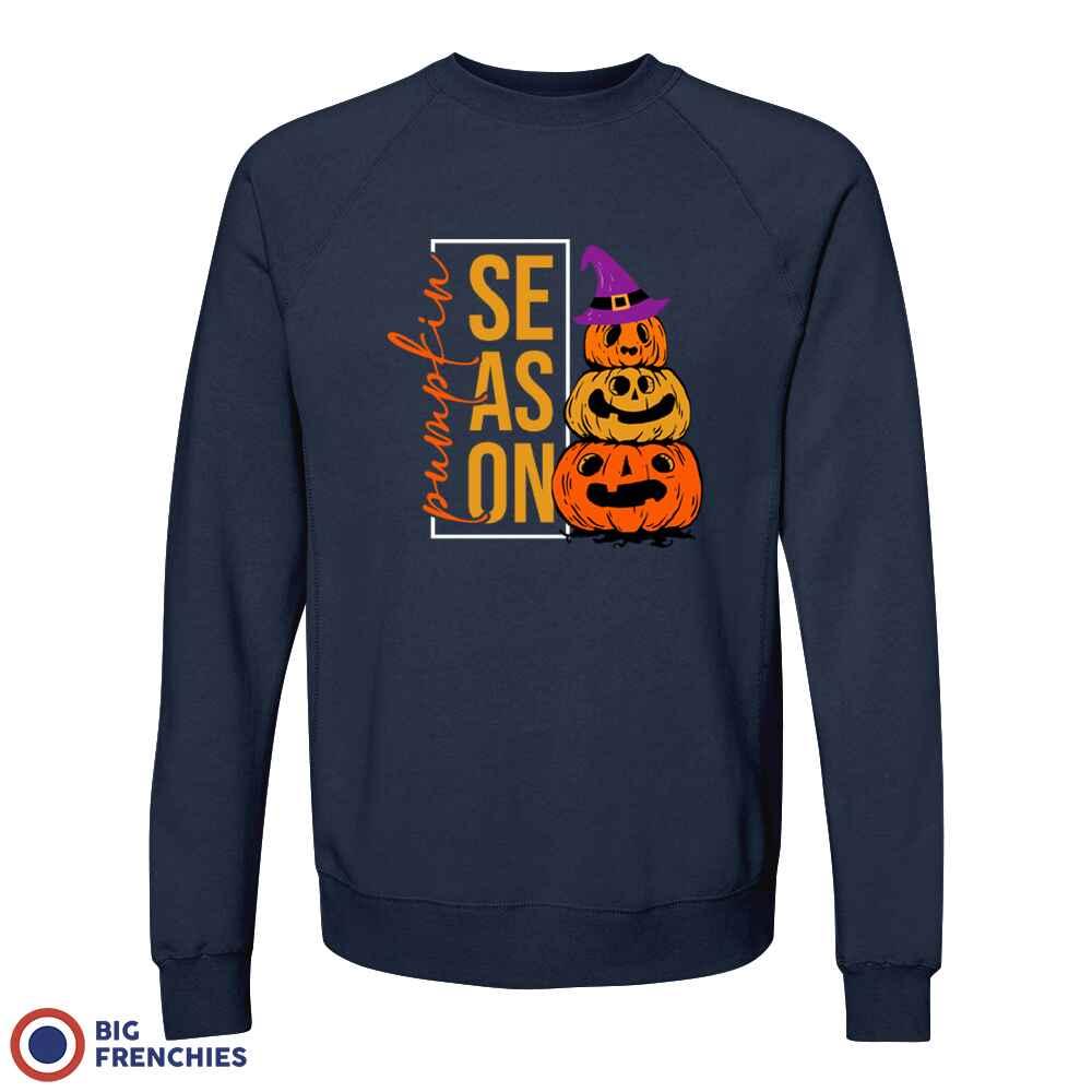 Pumpkin Season Unisex Organic Cotton Sweatshirt