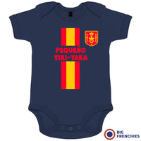 Pequeño Tiki-Taka Organic Cotton Baby Onesie