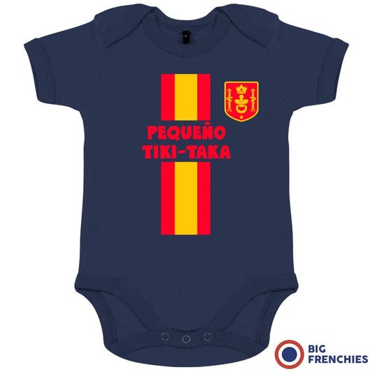 Pequeño Tiki-Taka Organic Cotton Baby Onesie