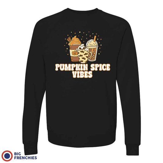 Pumpkin Spice Vibes Unisex Organic Cotton Sweatshirt