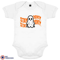 Stay Spooky Halloween Organic Cotton Baby Onesie