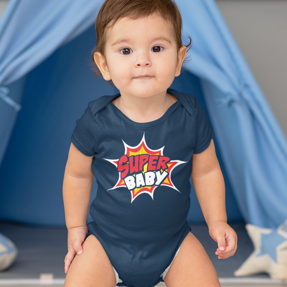 Super Baby Organic Baby Unisex Onesie