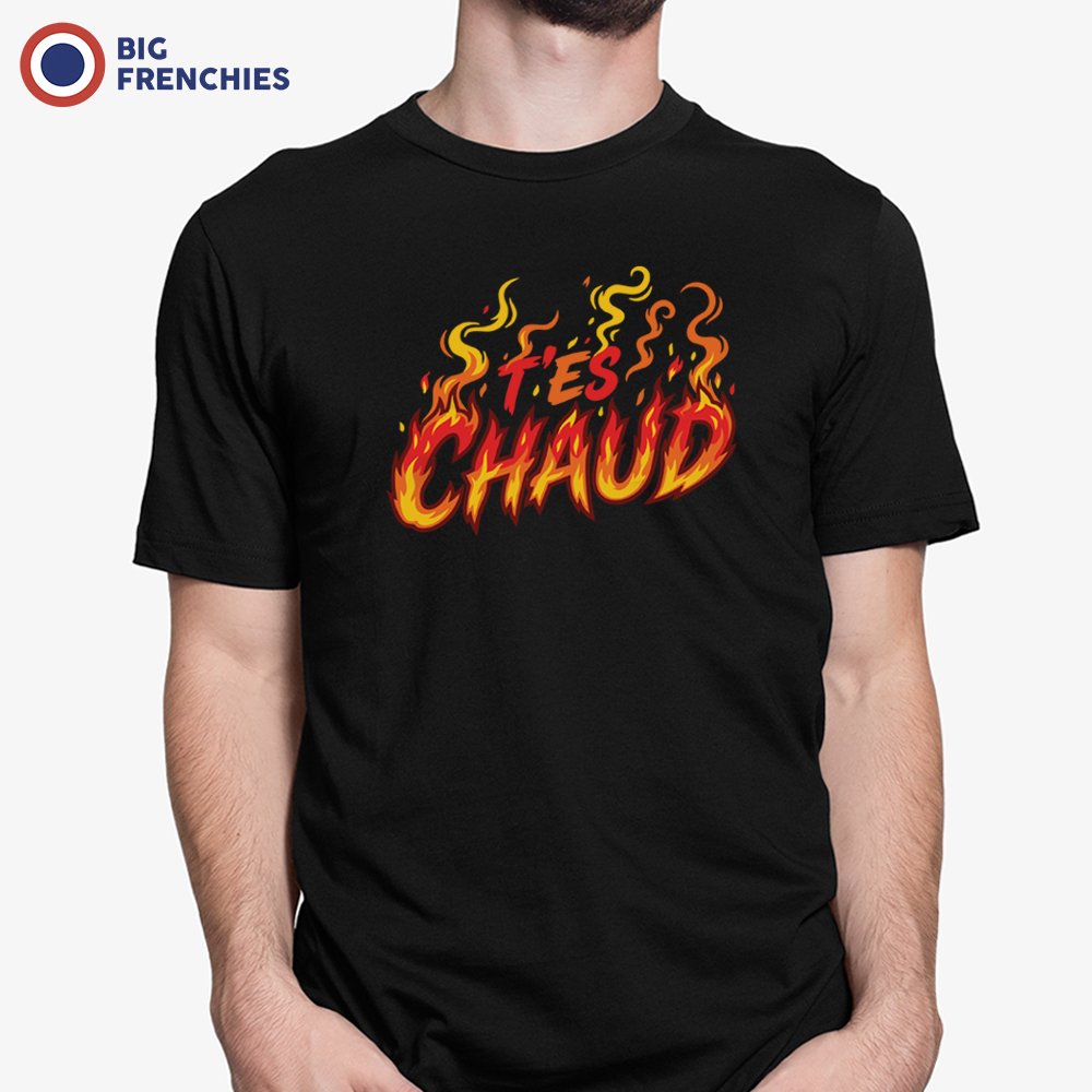 T'es Chaud Men's Organic Cotton Tee