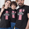 Proud Soccer Dad, Proud Soccer Mom, Future Team USA Star Dad Mom and Kid Matching Organic Cotton T-Shirts Family Set (Set of 3)