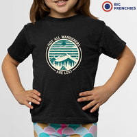 Not All The Wanderers All Lost Camping Youth & Toddler Organic Cotton Tee