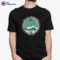 Not All The Wanderers All Lost Camping Men's Organic Tee
