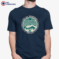 Not All The Wanderers All Lost Camping Men's Organic Tee