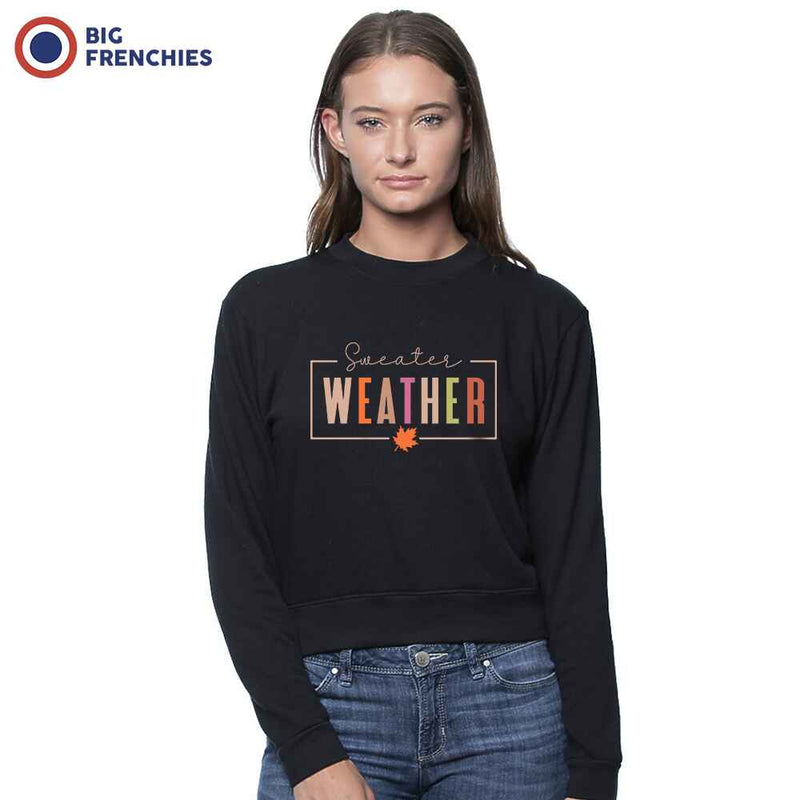 Sweater Weather Women's Organic Cotton RPET French Terry Crew