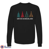 Winter Wonderland Christmas Unisex Organic Cotton Sweatshirt