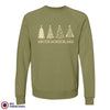 Winter Wonderland Christmas Unisex Organic Cotton Sweatshirt