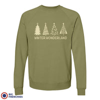 Winter Wonderland Christmas Unisex Organic Cotton Sweatshirt