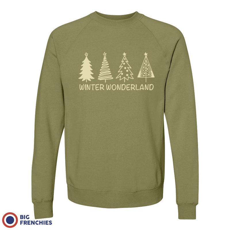 Winter Wonderland Christmas Unisex Organic Cotton Sweatshirt