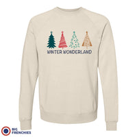 Winter Wonderland Christmas Unisex Organic Cotton Sweatshirt