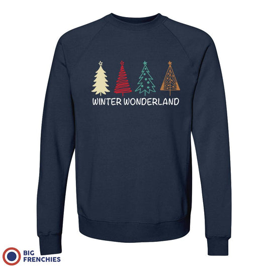 Winter Wonderland Christmas Unisex Organic Cotton Sweatshirt