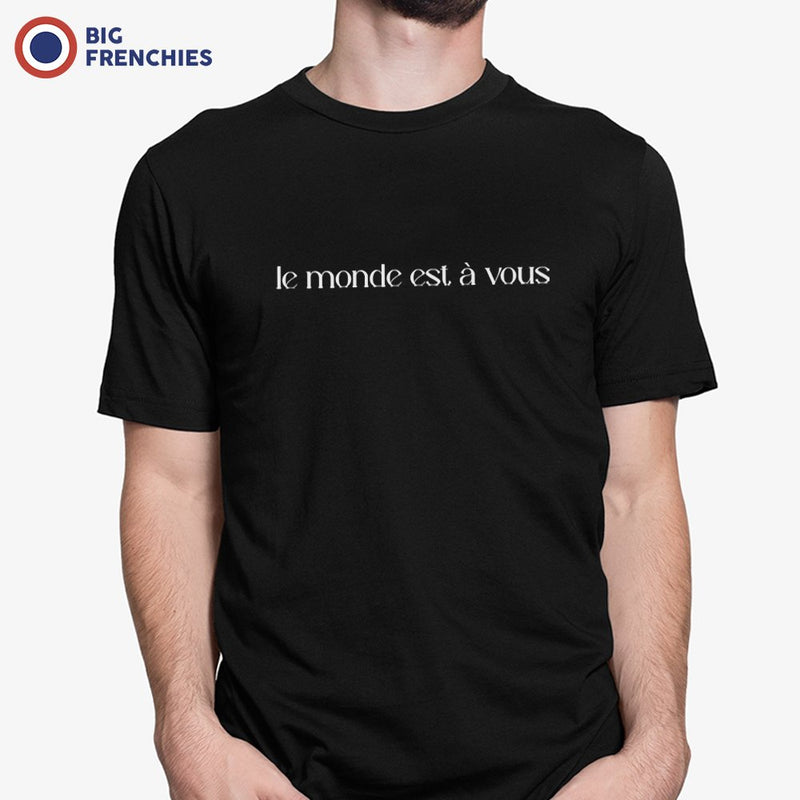 Le Monde Est à Vous Men's Organic Cotton Tee