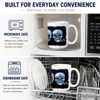 Ekk A Meece Ceramic Coffee Mug 15 oz Decorative Large C Handle Mug Cup for Tea, Cocoa Hot Chocolate