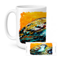Look at the Birdie Ceramic Coffee Mug 15 oz Decorative Large C Handle Mug Cup for Tea, Cocoa Hot Chocolate