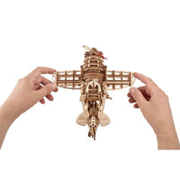 Mad Hornet Airplane 3D Wood Model Kit UGEARS