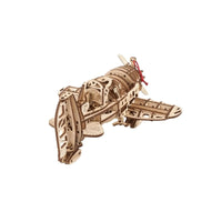 Mad Hornet Airplane 3D Wood Model Kit UGEARS