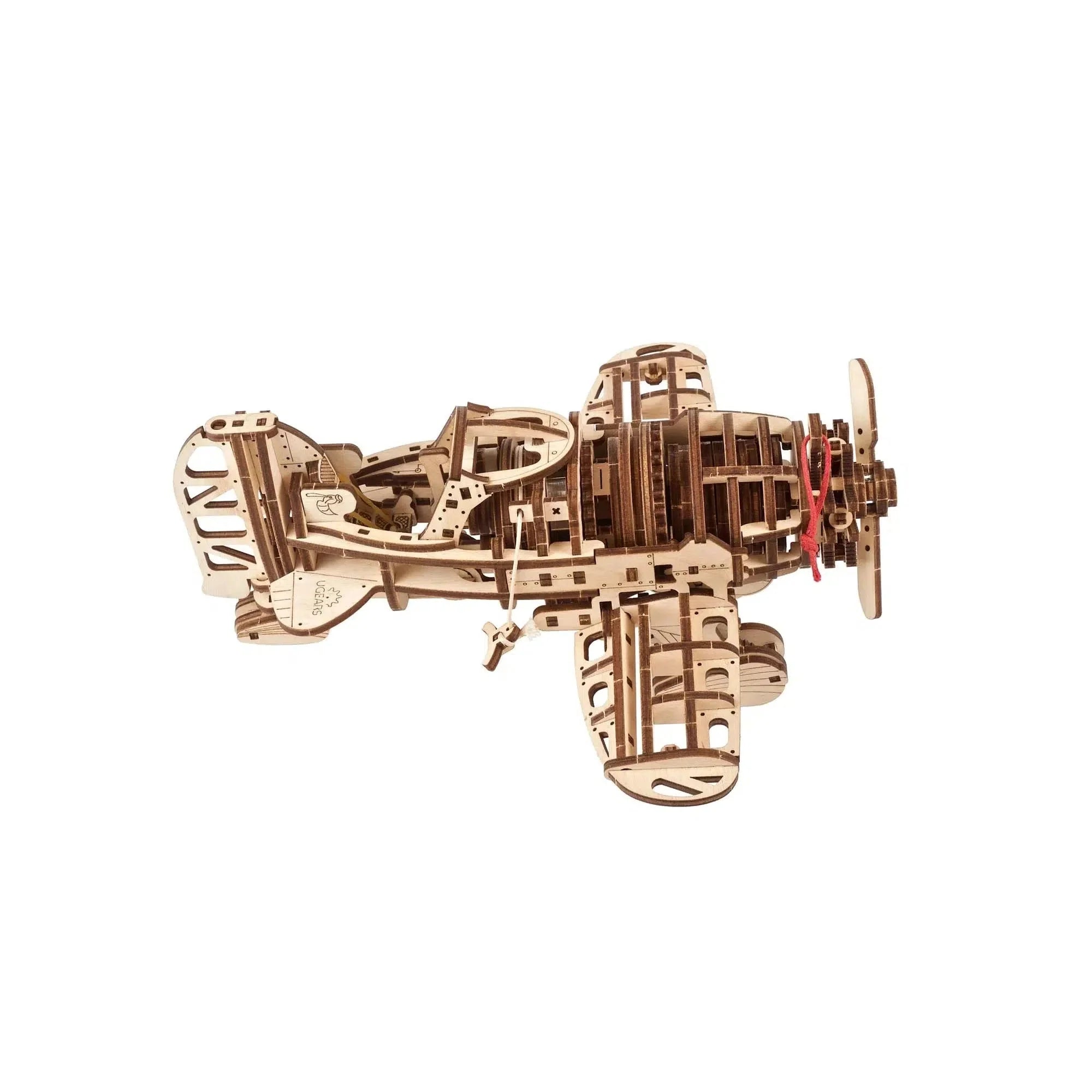 Mad Hornet Airplane 3D Wood Model Kit UGEARS