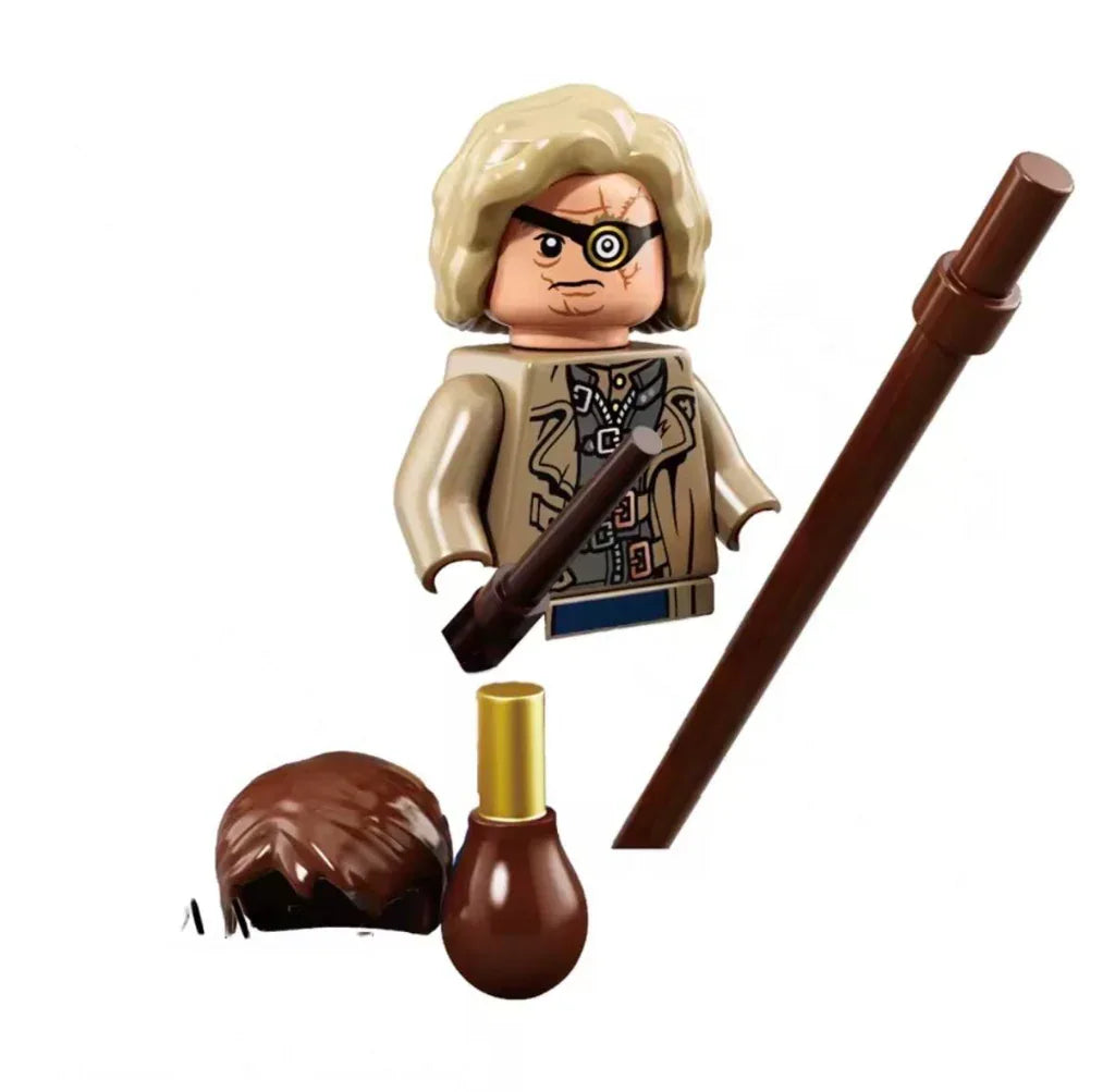 Mad Eye Moody Minifigure - Harry Potter Custom Minifigure - BIG FRENCHIES