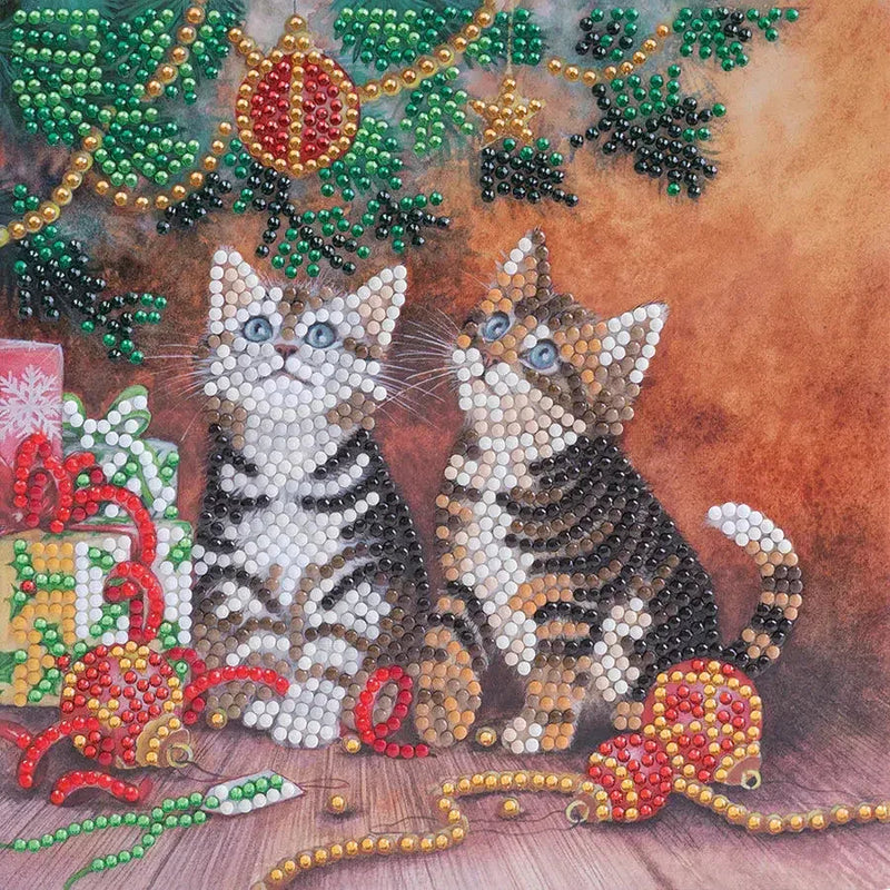 Magic of Christmas Crystal Art Card Kit Craft Buddy - BIG FRENCHIES