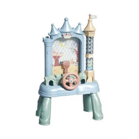 MEACAOFG Kids Fun Cartoon Castle Electric Game Machine Desk for Family Party Interactive Tracking Ball Maze Educational Toy for Children