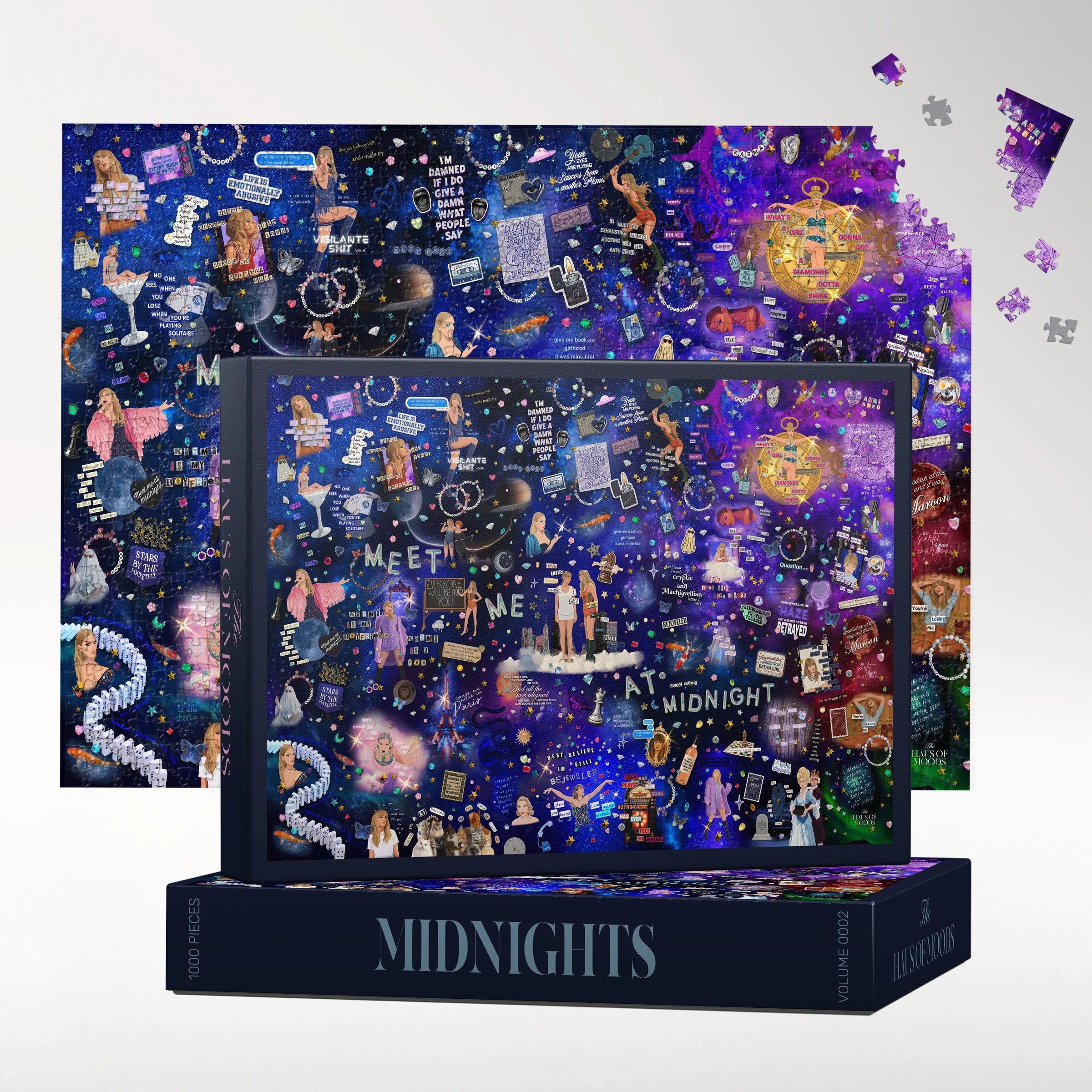 Midnights Lyrics & Easter Eggs Puzzle © - BIG FRENCHIES