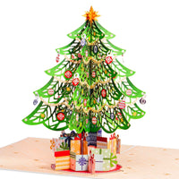 Christmas Tree Pop Up Card with Keepsake Gift