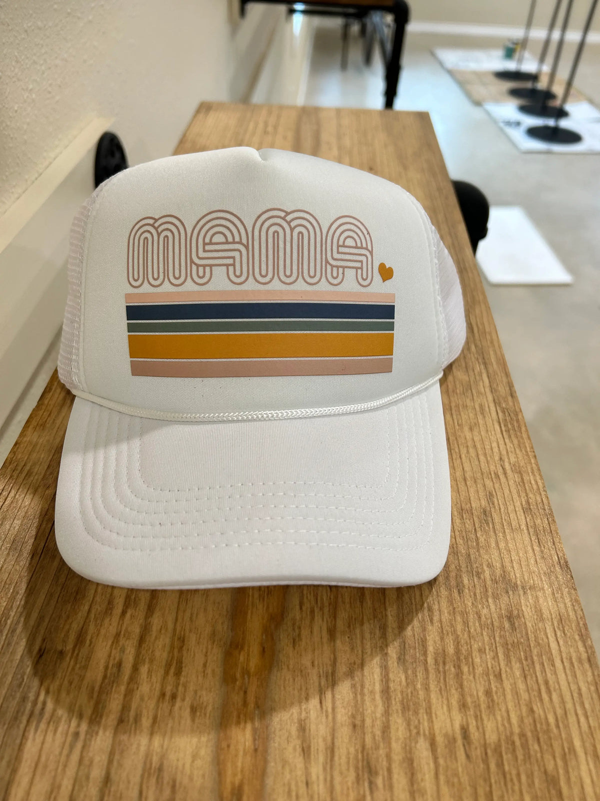 Mama Striped Foam Trucker - BIG FRENCHIES