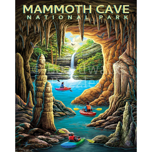 Mammoth Cave National Park 500 Piece Jigsaw Puzzle Boardwalk - BIG FRENCHIES