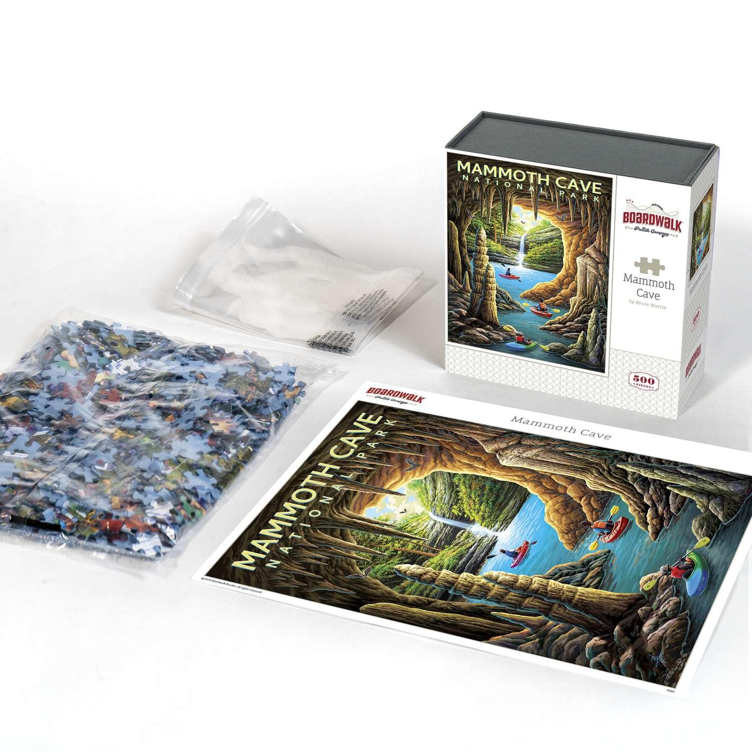 Mammoth Cave National Park 500 Piece Jigsaw Puzzle Boardwalk - BIG FRENCHIES