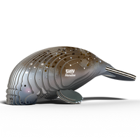 Manatee 3D Cardboard Model Kit Eugy
