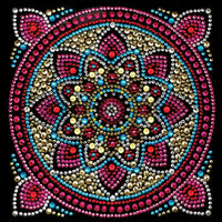 Mandala Crystal Art Card Kit Craft Buddy - BIG FRENCHIES