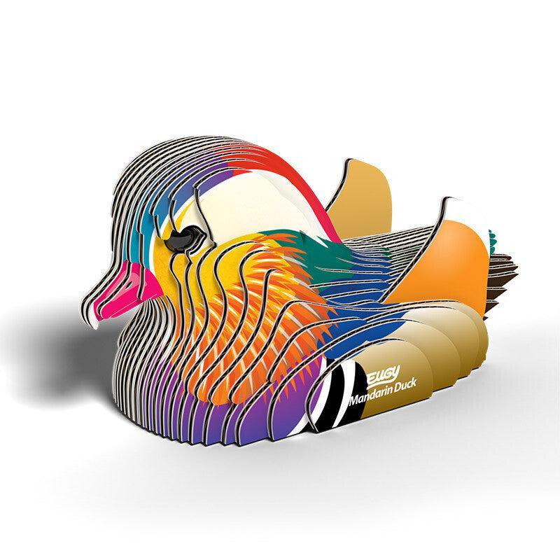 Mandarin Duck 3D Cardboard Model Kit Eugy - BIG FRENCHIES