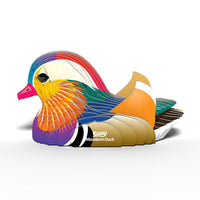 Mandarin Duck 3D Cardboard Model Kit Eugy