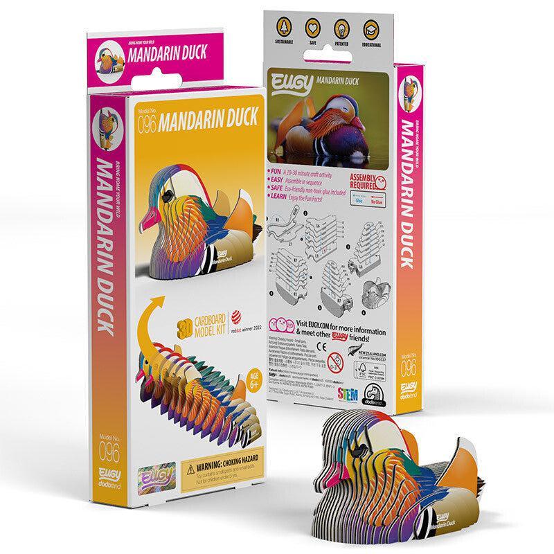 Mandarin Duck 3D Cardboard Model Kit Eugy - BIG FRENCHIES