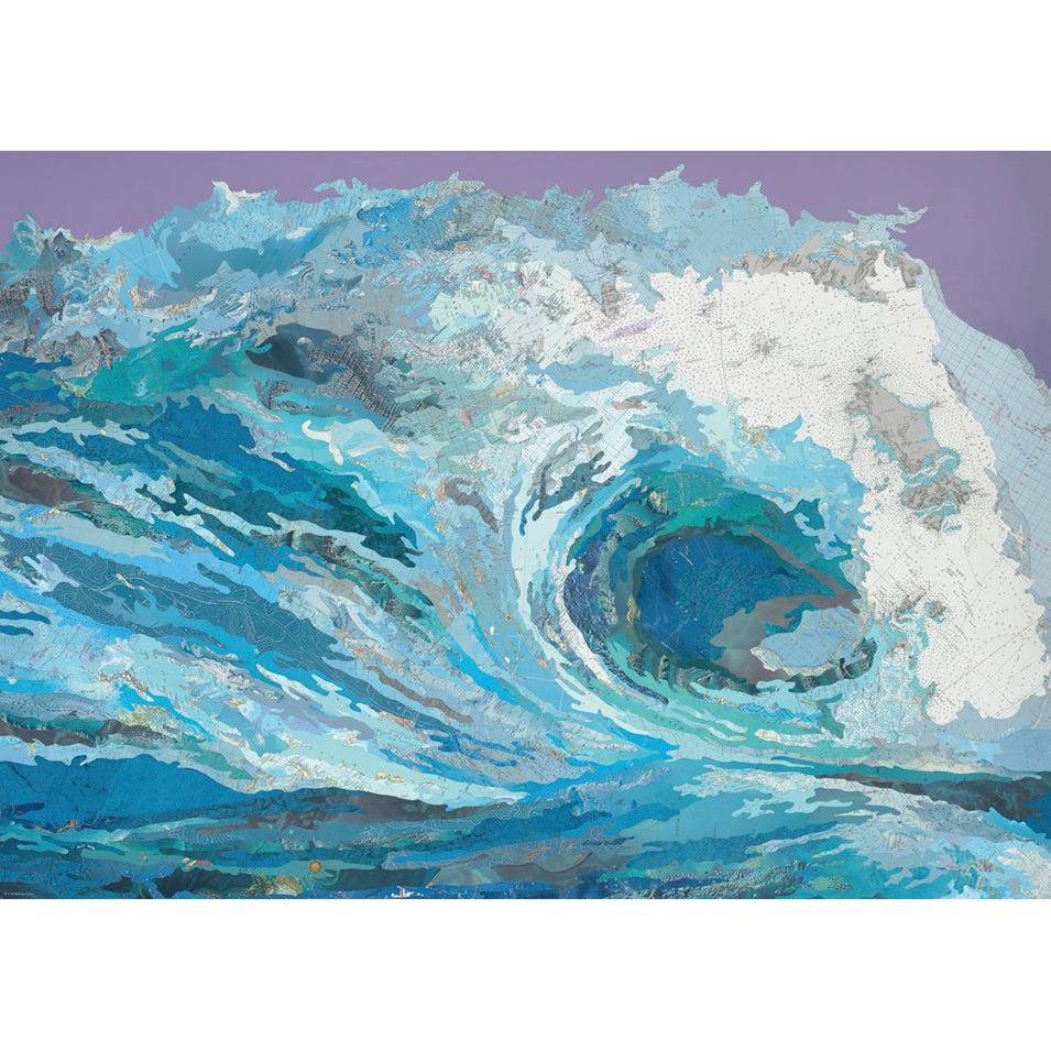 Map Wave Map Art 2000 Piece Jigsaw Puzzle Heye - BIG FRENCHIES
