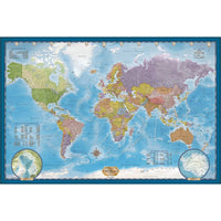 Map of the World 5000 Piece Jigsaw Puzzle Eurographics