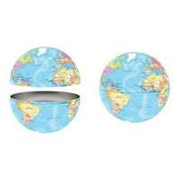 Map of the World 550 Piece Jigsaw Puzzle in Tin Eurographics - BIG FRENCHIES