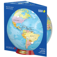 Map of the World 550 Piece Jigsaw Puzzle in Tin Eurographics - BIG FRENCHIES