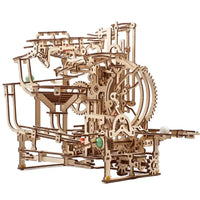 Marble Run Stepped Hoist 3D Wood Model Kit UGEARS