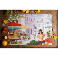 Market Day 1000 Piece Premium Jigsaw Puzzle Trevell