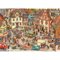 Market Place 1000 Piece Jigsaw Puzzle Heye