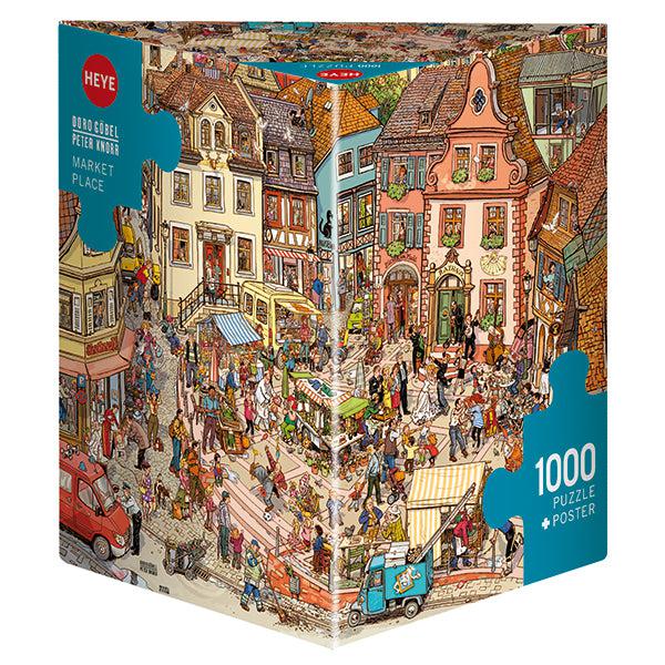 Market Place 1000 Piece Jigsaw Puzzle Heye