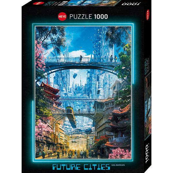 Markets District Future Cities 1000 Piece Jigsaw Puzzle Heye - BIG FRENCHIES