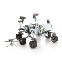 Mars Rover Perseverance & Ingenuity Helicopter 3D Steel Model Kit Metal Earth