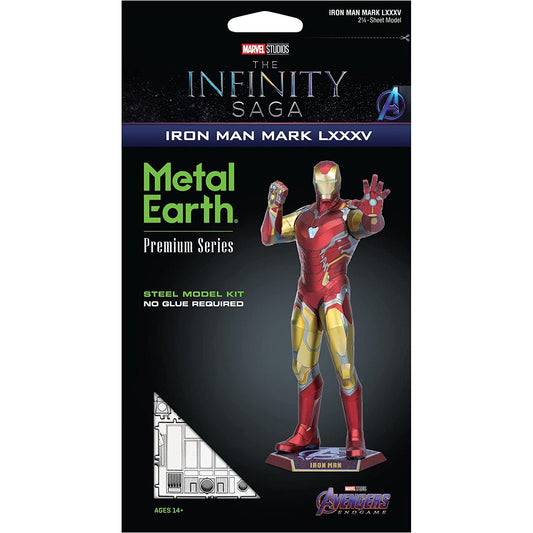 Marvel Iron Man Mark LXXXV Premium 3D Steel Model Kit Metal Earth