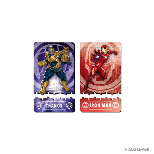 Marvel Iron Man vs. Thanos Set of 2 70 Piece Jigsaw Duel Puzzles Ridley