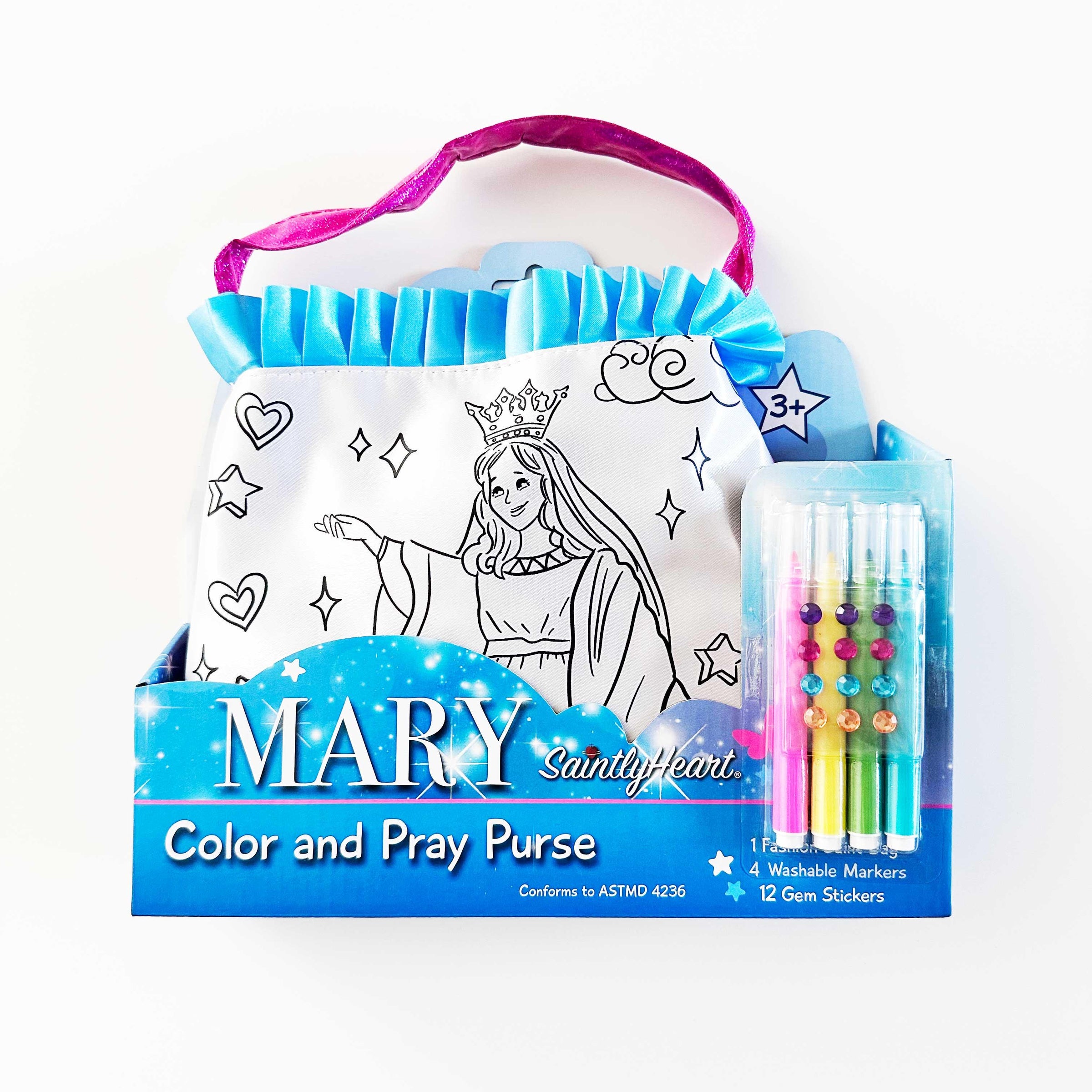 The Color and Pray Purse: Mary - BIG FRENCHIES
